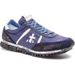 Sneakersy PREMIATA - Sean 2895 Granatowy. Niebieskie sneakersy męskie marki Premiata, na co dzień, bez wzorów, ze skóry, bez zapięcia. Za 979,00 zł.