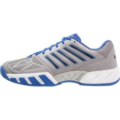 KSWISS BIG SHOT LIGHT 3 Obuwie multicourt titanium/black/strong blue. Szare buty sportowe męskie K-SWISS, z gumy, outdoorowe. Za 419,00 zł.