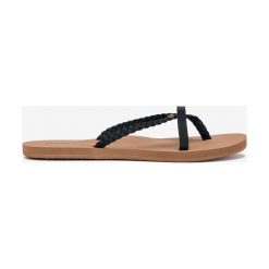 O'Neill Ditsy Elite Japonki Czarny Brązowy. Pomarańczowe klapki damskie O'Neill, w paski, z materiału, bez obcasa. Za 137,95 zł.