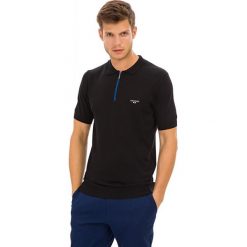 Galvanni koszulka polo męska Hereford M czarny. Czarne koszulki męskie GALVANNI, m, bez wzorów, z materiału, klasyczne, bez rękawów. Za 289,00 zł.