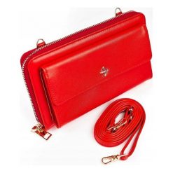 Portfel damski saszetka mini torebka skÓra eko. Torebki klasyczne damskie MILANO DESIGN, w paski, ze skóry ekologicznej, wizytowe, matowe, z kokardką. Za 39,90 zł.