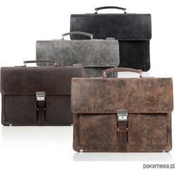 Aktówki męskie: Teczka męska skórzana Paolo Peruzzi Vintage
