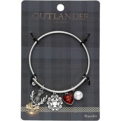 Bransoletki damskie: Outlander Charms Bransoletka - Mankiet srebrny