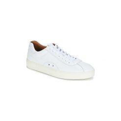 Buty Polo Ralph Lauren COURT 101. Białe trampki męskie Polo Ralph Lauren, bez wzorów, bez zapięcia. Za 389,40 zł.