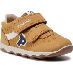 Sneakersy PRIMIGI - 6355911 Senape. Żółte trampki chłopięce Primigi, bez wzorów, ze skóry, na rzepy. Za 239,00 zł.