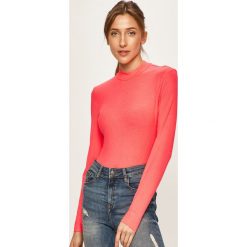 Only - Bluzka. Żółte bluzki damskie ONLY, s, bez wzorów, z elastanu, z golfem, z długim rękawem. W wyprzedaży za 49,90 zł.