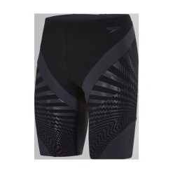 Kąpielówki męskie: Speedo Kąpielówki męskie Chevron Splice Jammer Black/Grey r. 34 (8113499023)