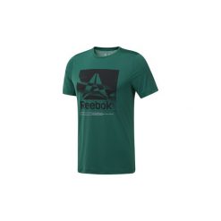 T-shirty z krótkim rękawem Reebok Sport Koszulka Workout Ready ACTIVCHILL Graphic. Szare koszulki męskie Reebok Sport, s, bez wzorów, sportowe, bez kołnierzyka, z krótkim rękawem, krótkie. Za 129,00 zł.