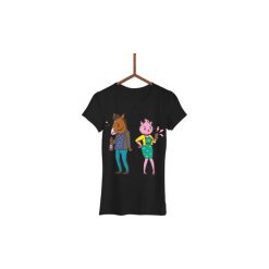 Koszulka Bojack Horseman and Princess Carolynn Damska. Białe koszulki damskie Failfake, s. Za 130,00 zł.