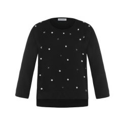 Bluza Rinascimento. Szare bluzki damskie Rinascimento, na lato, bez wzorów, z krótkim rękawem, krótkie, bez kaptura. Za 159,00 zł.