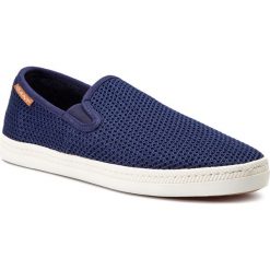 Tenisówki GANT - Frank 18678380 Marine G69. Niebieskie półbuty męskie GANT, bez wzorów, z gumy, marine, bez zapięcia. Za 269,95 zł.