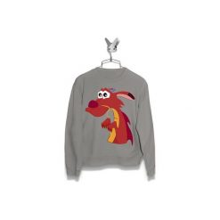Bluza Muszu prosi Damska. Szare bluzy damskie Failfake, xxl, bez wzorów, bez rękawów, bez kaptura. Za 160,00 zł.