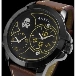 Zegarki męskie: Zegarek Adexe Męski Dual Time X III