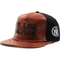Czapki męskie: Czapka męska snapback czarna (hx0259)