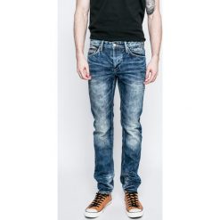 Blend - Jeansy. Niebieskie jeansy męskie Blend, bez wzorów, z obniżonym stanem. W wyprzedaży za 119,90 zł.