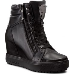 Sneakersy BALDININI - 848404TDOME00 F Nero. Czarne sneakersy damskie marki Baldinini, z materiału. W wyprzedaży za 1009,00 zł.