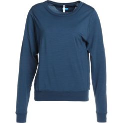 Icebreaker MIRA CREWE Koszulka sportowa prussian blue. Niebieskie t-shirty damskie Icebreaker, m, z elastanu. W wyprzedaży za 343,20 zł.
