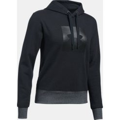 Bluzy rozpinane damskie: Under Armour Bluza damska Threadborne Fleece BL Hoodie czarna r.M (1298592-001)