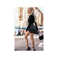Spódniczka Stella Black Dots. Czarne spódniczki damskie Elevenstory, m, bez wzorów, z tkaniny, asymetryczne. Za 130,00 zł.