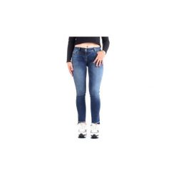 Jeansy skinny Patrizia Pepe 8J0210/A1WZ. Czarne jeansy damskie skinny marki Patrizia Pepe, ze skóry. Za 633,03 zł.