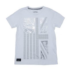 T-shirty chłopięce z nadrukiem: Koszulka w kolorze białym
