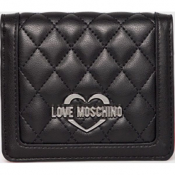 Love Moschino - Portfel. Czarne portfele damskie Love Moschino, z materiału. Za 339,90 zł.