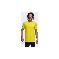 T-shirty z krótkim rękawem adidas Essential Tee. Żółte t-shirty męskie Adidas, s, bez wzorów, bez kołnierzyka, krótkie. Za 99,95 zł.