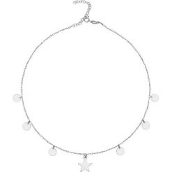 Srebrny choker - (D)35 cm. Szare naszyjniki damskie marki Alicja&Maria, srebrne. W wyprzedaży za 74,95 zł.