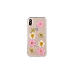 Etui Flower iPhone XS / X wzór 8 Przeźroczyste Wielokolorowe. Pomarańczowe etui damskie marki Inny. Za 25,00 zł.