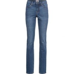 Dżinsy "authentik-stretch" SLIM bonprix niebieski. Niebieskie jeansy damskie marki bonprix. Za 109,99 zł.