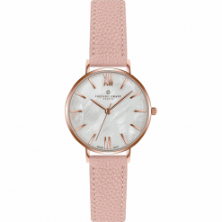 Frederic Graff Trivor Lychee Pink Leather Strap FCF-B035R. Różowe zegarki damskie Frederic Graff. W wyprzedaży za 233,00 zł.