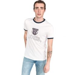 Jack & Jones Merna Koszulka Biały. Białe podkoszulki męskie Jack & Jones, l, z nadrukiem, z bawełny, bez kołnierzyka, krótkie. Za 88,95 zł.