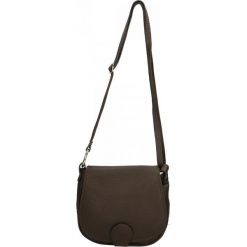 Arturo Vannini torebka damska crossbody ciemnobrązowy. Pomarańczowe torebki klasyczne damskie Arturo Vannini, bez wzorów, bez dodatków. Za 229,00 zł.