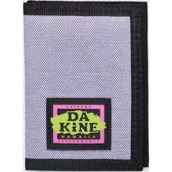 Dakine - Portfel. Fioletowe portfele męskie Dakine, bez wzorów, z poliesteru. W wyprzedaży za 49,90 zł.