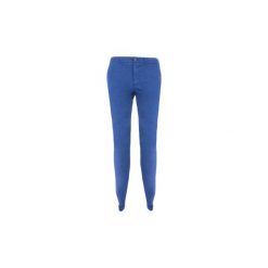 Spodnie z pięcioma kieszeniami Harmont Blaine CHINOS W0339. Niebieskie spodnie męskie Harmont Blaine, m, bez wzorów. Za 718,32 zł.