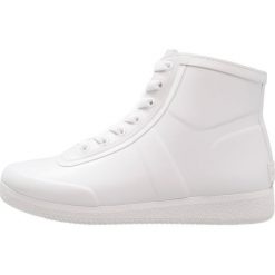 Trampki damskie slip on: Hunter Tenisówki i Trampki wysokie white