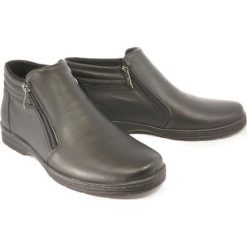 ENZO PERUZZI 814 199 czarny, botki męskie. Czarne botki męskie Enzo Peruzzi, na zamek. Za 249,90 zł.