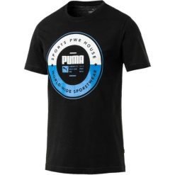 Puma Sp Execution Tee Cotton Black L. Czarne koszulki męskie Puma, m, z nadrukiem, sportowe, bez kołnierzyka, bez rękawów. Za 105,00 zł.