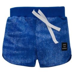 Pinokio Krótkie Spodenki Chłopięce Ocean´S Dream 98 Niebieskie. Niebieskie spodenki chłopięce Pinokio, na lato, bez wzorów, z bawełny, krótkie. Za 35,00 zł.