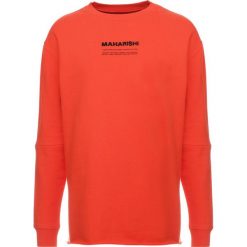 Bluzy męskie: Maharishi OVERSIZED FIT Bluza blaize orange