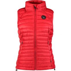 Napapijri AERONS VEST Kamizelka pop red. Szare kamizelki damskie marki Napapijri, l, z elastanu, z kapturem. Za 669,00 zł.