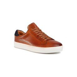 Gino Rossi MI07-A973-A802-03 Camel. Brązowe półbuty męskie Gino Rossi, bez wzorów, ze skóry, bez zapięcia. Za 299,99 zł.