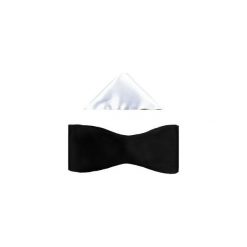 Czarna wiązana muszka męska M12. Czarne muszki męskie Modini Moda Męska, na co dzień, bez wzorów, z tkaniny, eleganckie. Za 59,40 zł.