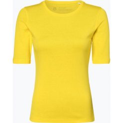 Opus - T-shirt damski – Daily B, żółty. Żółte t-shirty damskie Opus, bez wzorów, eleganckie, bez kołnierzyka. Za 69,95 zł.