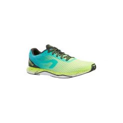 Buty do biegania KIPRUN ULTRALIGHT męskie. Żółte buty sportowe męskie KALENJI, z gumy, bez zapięcia, do biegania. Za 249,99 zł.