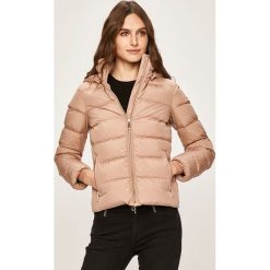 Geox - Kurtka puchowa. Niebieskie kurtki damskie Geox, z poliesteru, krótkie. W wyprzedaży za 749,90 zł.