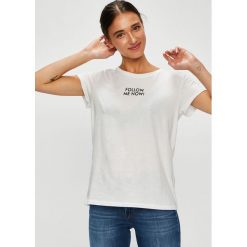 Haily's - Top Ana. Szare topy damskie Haily's, l, z nadrukiem, z bawełny, z okrągłym kołnierzem. Za 39,90 zł.