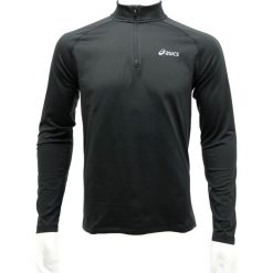 Asics Essential Winter 1/2 Zip Hoody 114638-0904. Czarne bluzy męskie Asics, xl, bez wzorów, z poliesteru, bez kołnierzyka, bez rękawów, bez kaptura. W wyprzedaży za 129,99 zł.