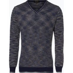 Carlo Colucci - Sweter męski, niebieski. Niebieskie swetry męskie marki Carlo Colucci, m, bez wzorów, z wełny, eleganckie, bez kołnierzyka, bez kaptura. Za 499,95 zł.