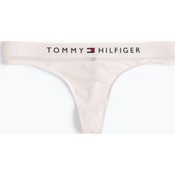 Tommy Hilfiger - Stringi damskie, biały. Białe stringi damskie TOMMY HILFIGER, m, bez wzorów, z dżerseju. Za 79,95 zł.